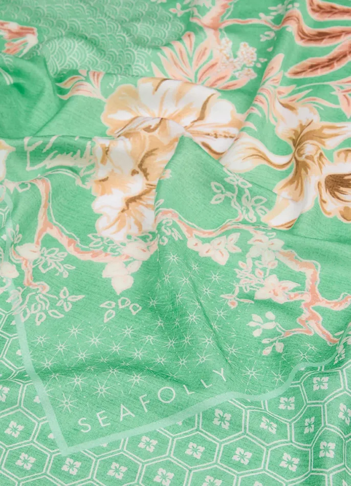 Seafolly Eden Scarf 8211 Mint Women Tops Seafolly Eden Scarf 8211 Mint Women Tops