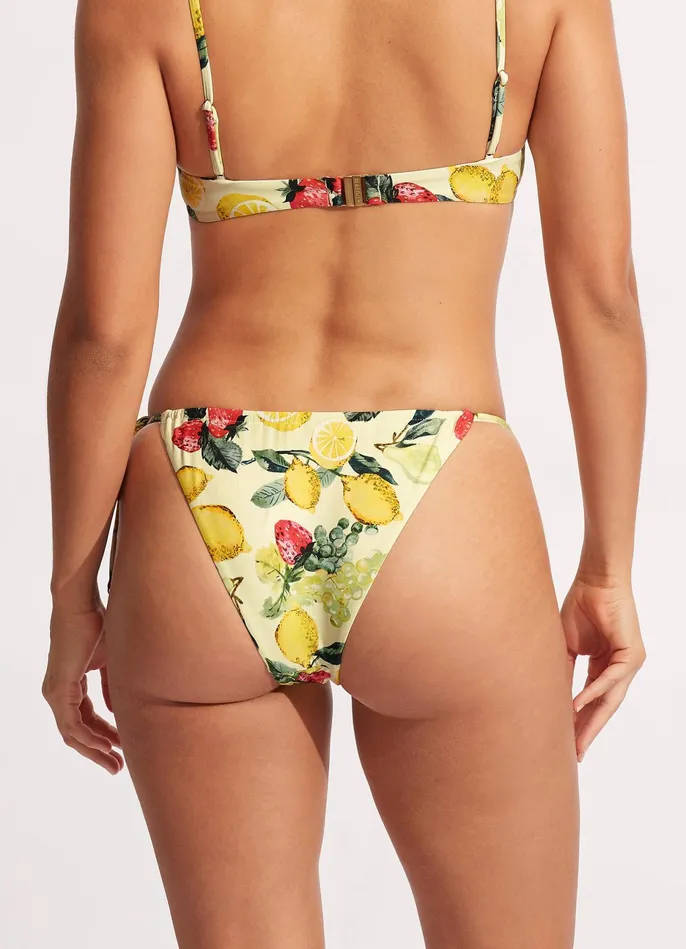 Seafolly Lemoncello Drawstringtie Side Rio Pant 8211 Lemoncello Women Tie Side