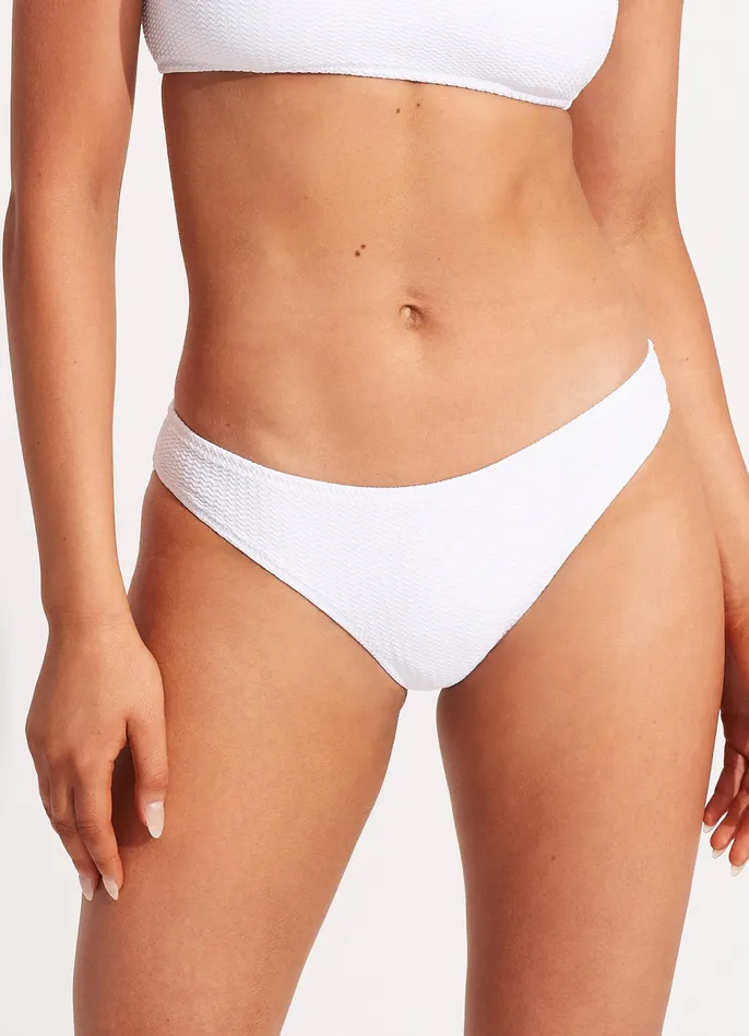 Seafolly Sea Dive Hipster Pant 8211 White Women Hipster