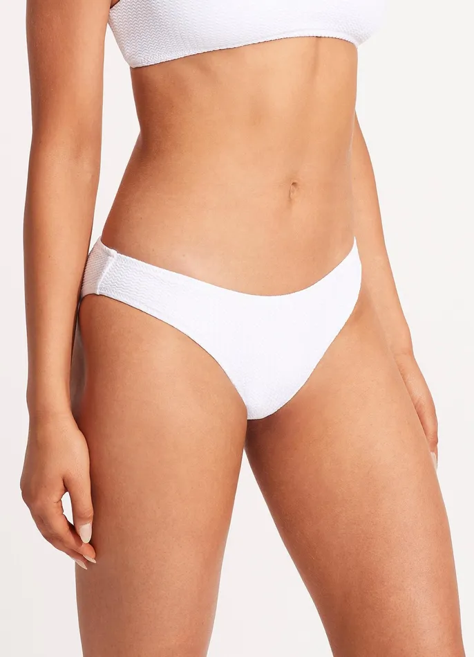 Seafolly Sea Dive Hipster Pant 8211 White Women Hipster