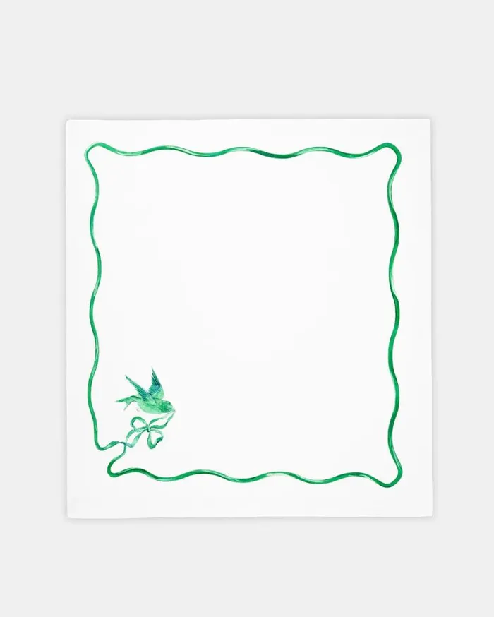 Secret Garden Napkin Green Women Aquazzura Table Linens Secret Garden Napkin Green Women Aquazzura Table Linens