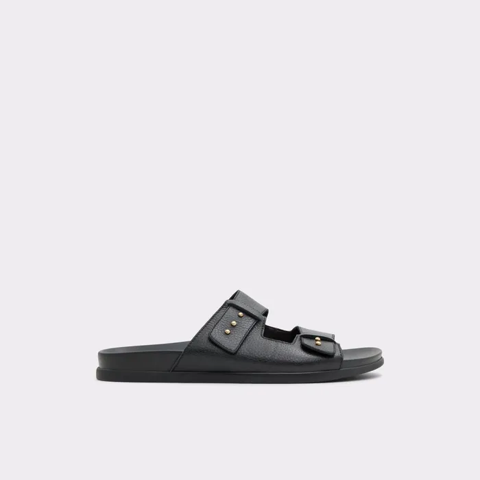 Serham Black Men ALDO Sandals and Slides