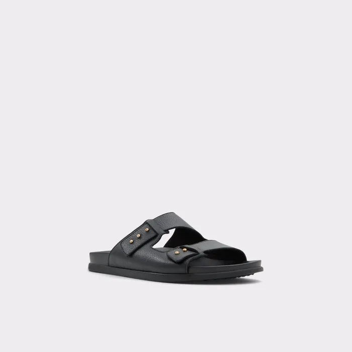 Serham Black Men ALDO Sandals and Slides