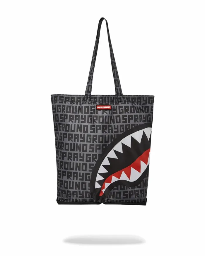 SHARKFINITY STEALTH PILOT PACKABLE TOTE Bags SPRAYGROUND
