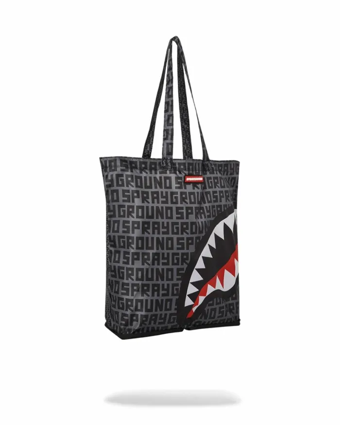 SHARKFINITY STEALTH PILOT PACKABLE TOTE Bags SPRAYGROUND