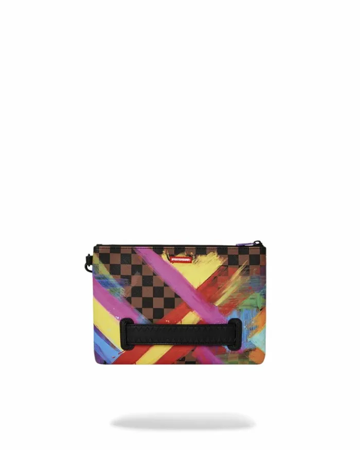SHARKS IN PARIS CITY STREAKS CROSSOVER CLUTCH Bags SPRAYGROUND
