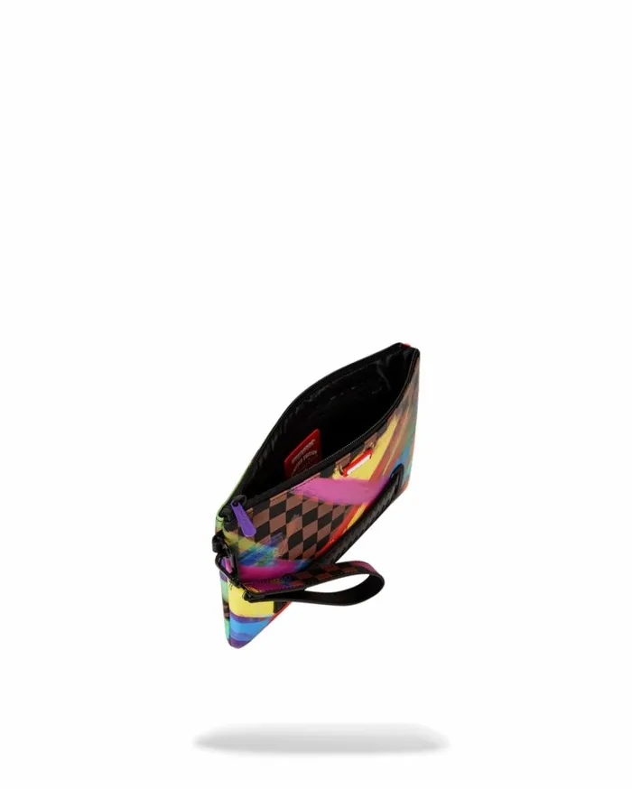 SHARKS IN PARIS CITY STREAKS CROSSOVER CLUTCH Bags SPRAYGROUND