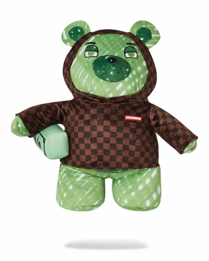 SHARKS IN PARIS FADE AWAY HOODIE MONEYBEAR TEDDYBEAR BACKPACK Bags SPRAYGROUND