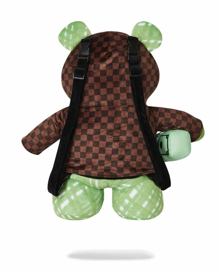 SHARKS IN PARIS FADE AWAY HOODIE MONEYBEAR TEDDYBEAR BACKPACK Bags SPRAYGROUND