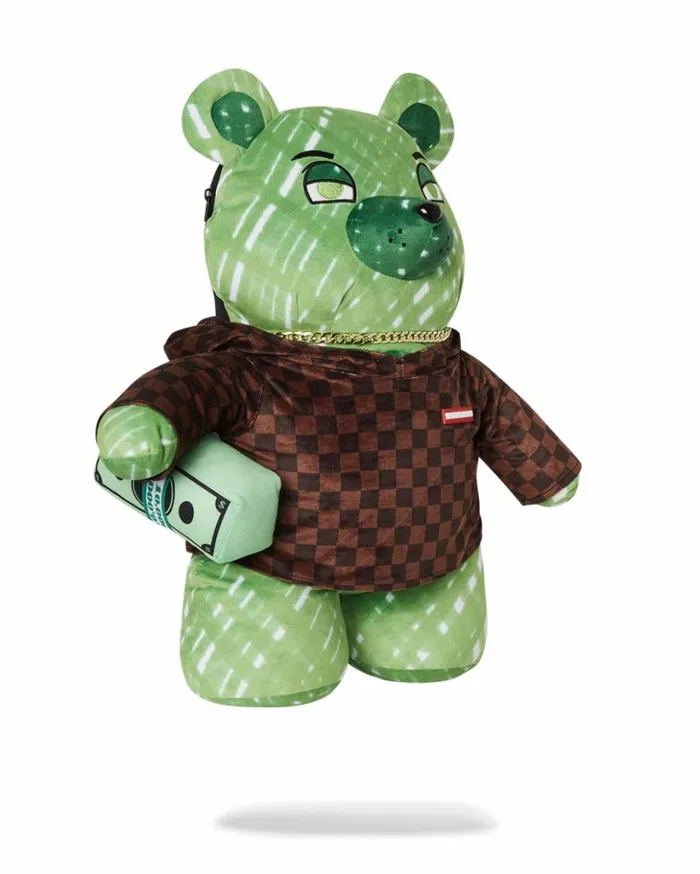 SHARKS IN PARIS FADE AWAY HOODIE MONEYBEAR TEDDYBEAR BACKPACK Bags SPRAYGROUND