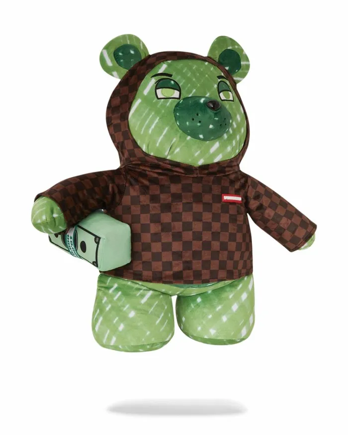 SHARKS IN PARIS FADE AWAY HOODIE MONEYBEAR TEDDYBEAR BACKPACK Bags SPRAYGROUND