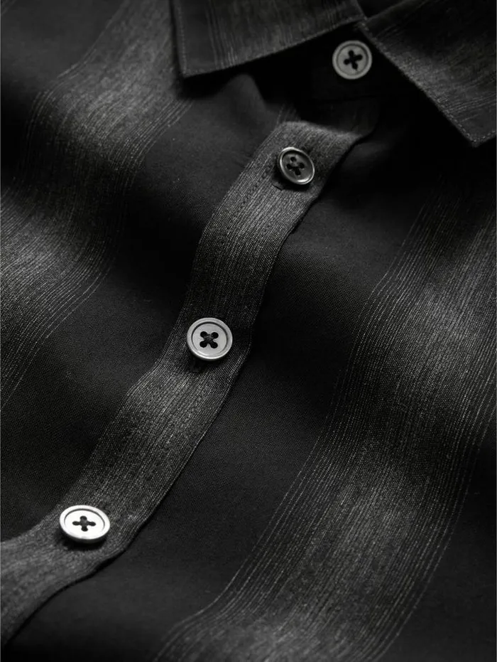 Shirts Men John Varvatos BUCKS SHIRT Black