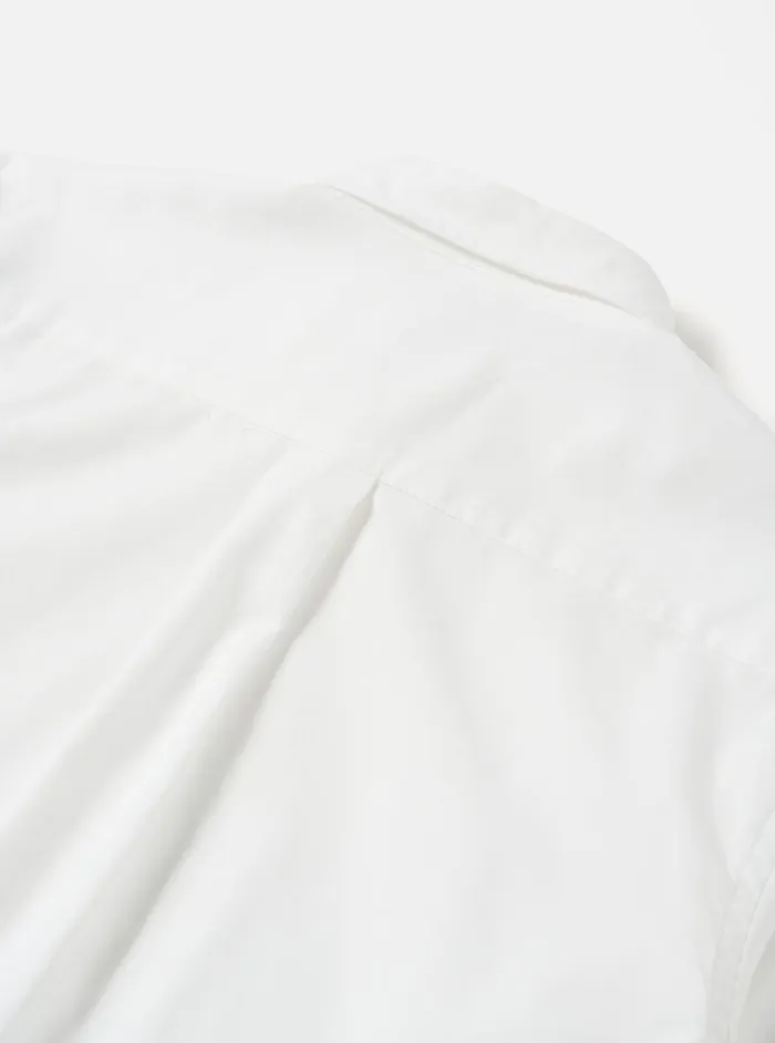 Shirts Men Universal Works Universal Works Daybrook Shirt In White Organic Oxford