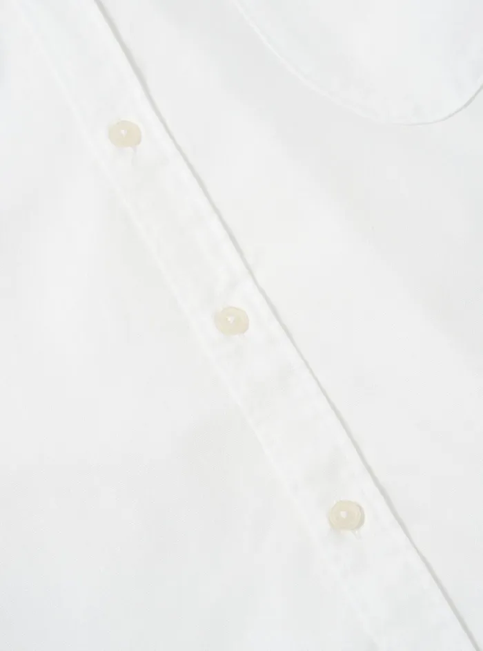 Shirts Men Universal Works Universal Works Daybrook Shirt In White Organic Oxford
