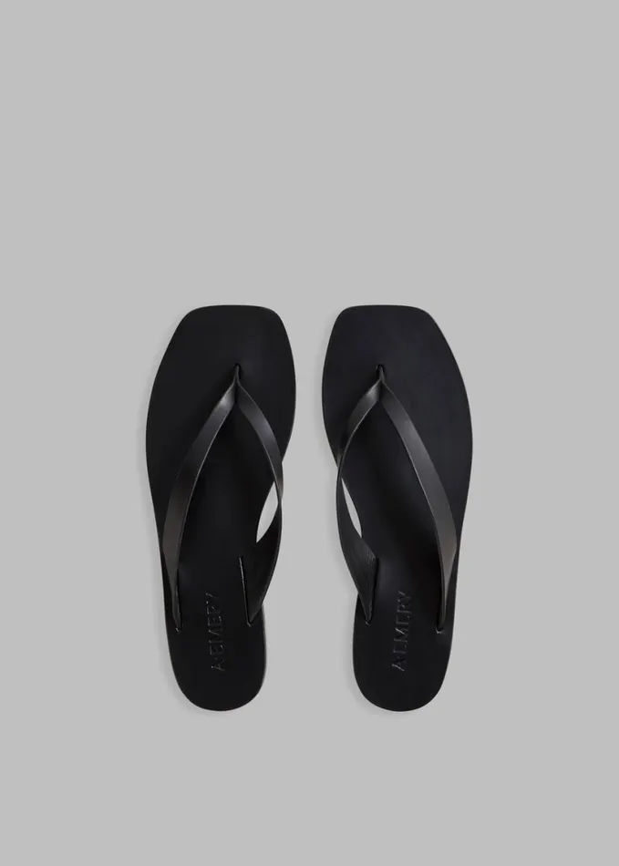 Shoes Women The Frankie Shop AEmery The Kinto Sandal 8211 Black