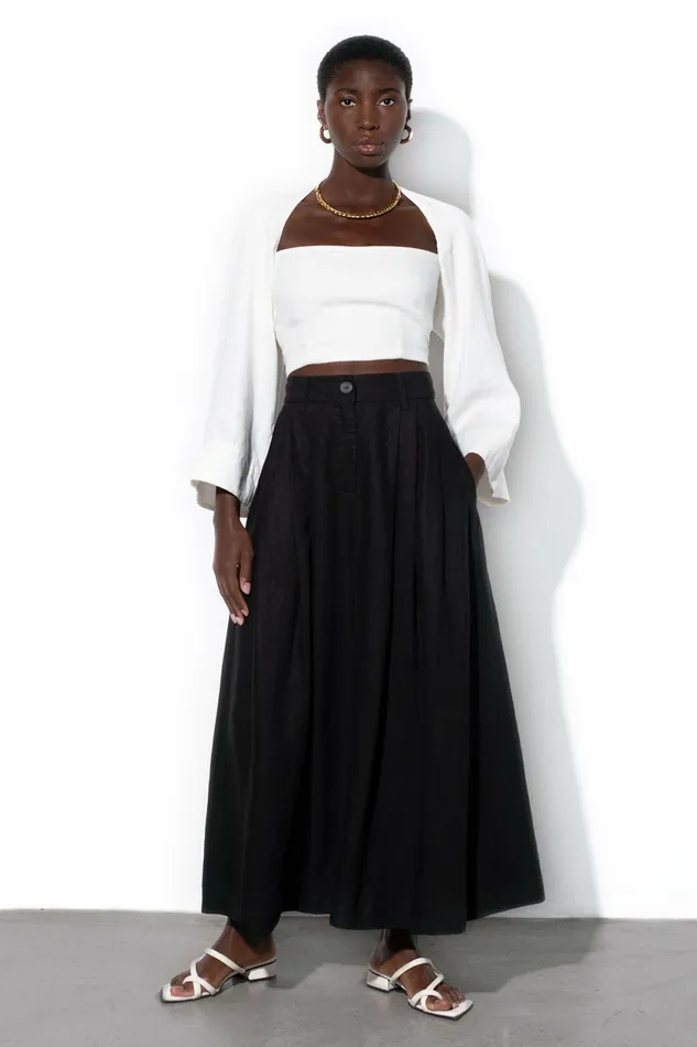 Shop Core Collection Mara Hoffman Tulay Skirt Black Shop Core Collection Mara Hoffman Tulay Skirt Black