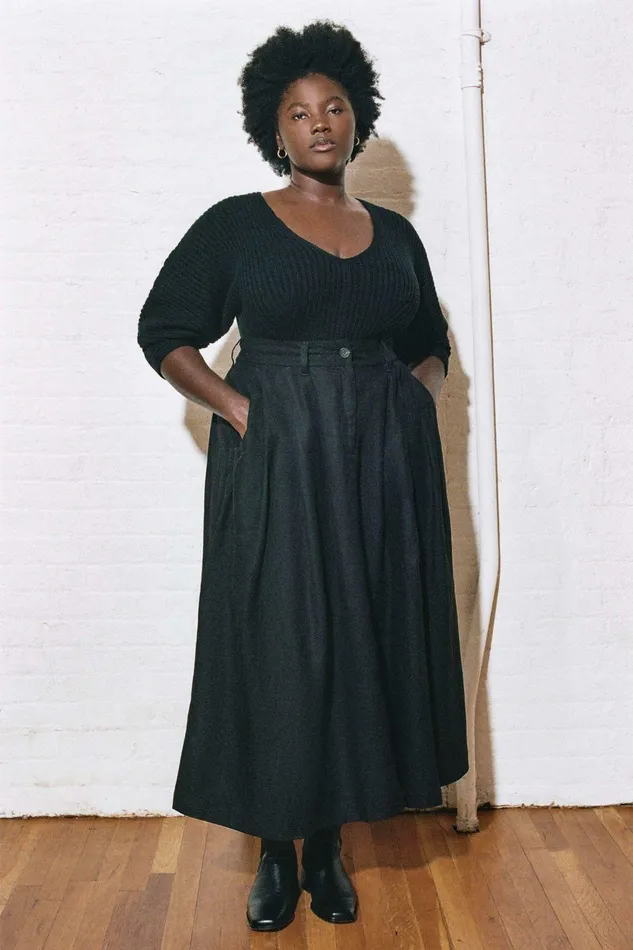 Shop Core Collection Mara Hoffman Tulay Skirt Black Shop Core Collection Mara Hoffman Tulay Skirt Black