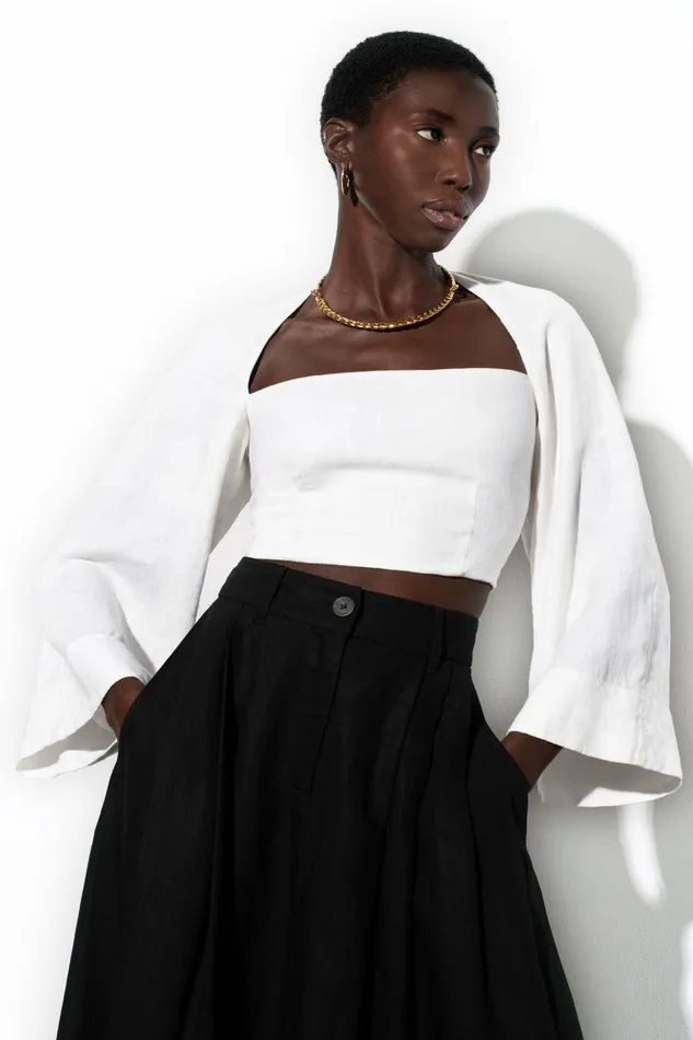 Shop Core Collection Mara Hoffman Tulay Skirt Black Shop Core Collection Mara Hoffman Tulay Skirt Black