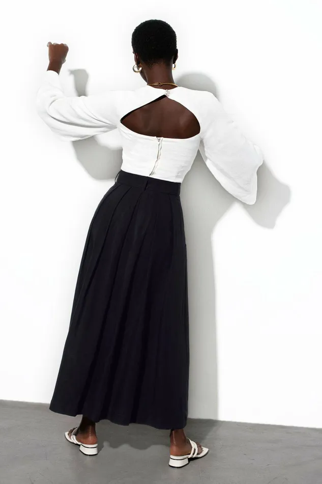 Shop Core Collection Mara Hoffman Tulay Skirt Black Shop Core Collection Mara Hoffman Tulay Skirt Black
