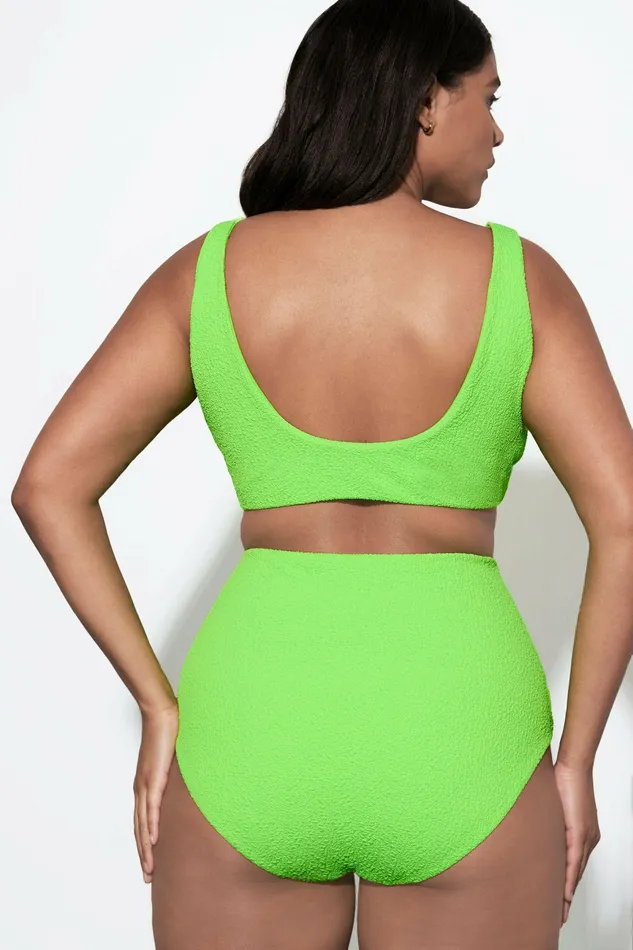 Shop Extended Sizes Mara Hoffman Extended Lydia Bikini Bottom Green