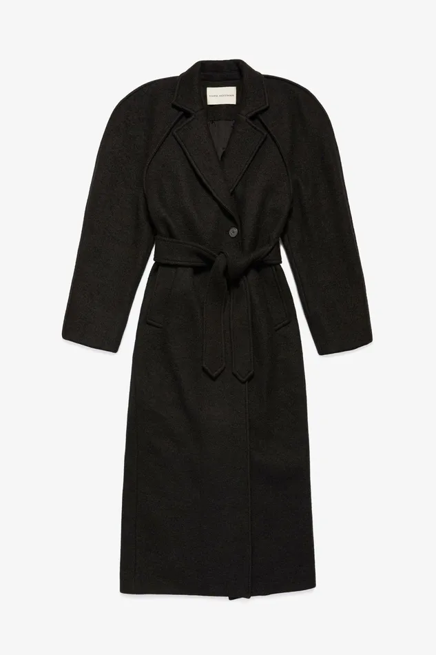 Shop Outerwear Mara Hoffman Rafaella Coat Black