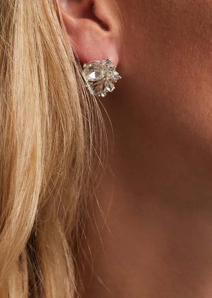 Silver Plated Stud Earrings Silver Women Phase Eight Jewellery