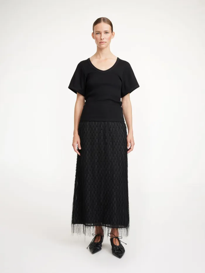 Skirts Women By Malene Birger Palome Maxi Skirt Black