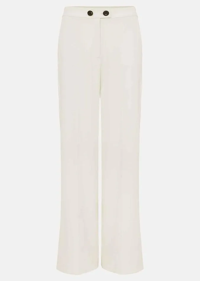 Solange Wide Leg Suit Trousers Ivory Women Phase Eight Trousers