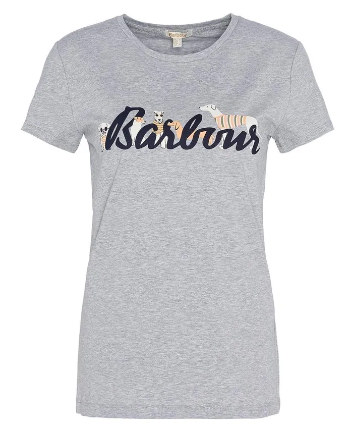 Southport TShirt Classic White Women Barbour TShirts