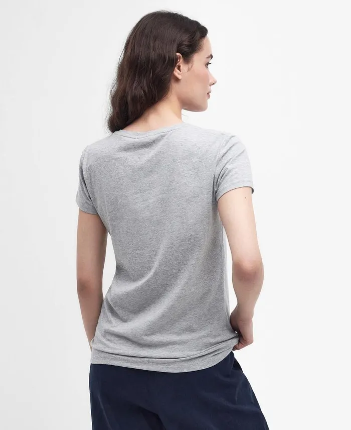 Southport TShirt Classic White Women Barbour TShirts