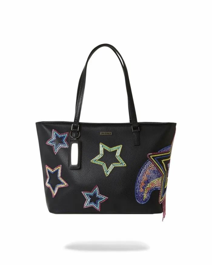 STAR RACER AI7 SANDFLOWER COLLAB BEADED TOTE Bags SPRAYGROUND