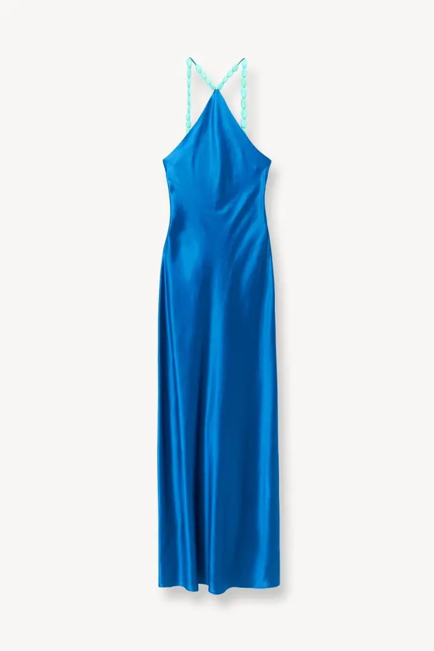 STAUD Bridal Women STAUD CADENCE DRESS ISLAND BLUE STAUD Bridal Women STAUD CADENCE DRESS ISLAND BLUE