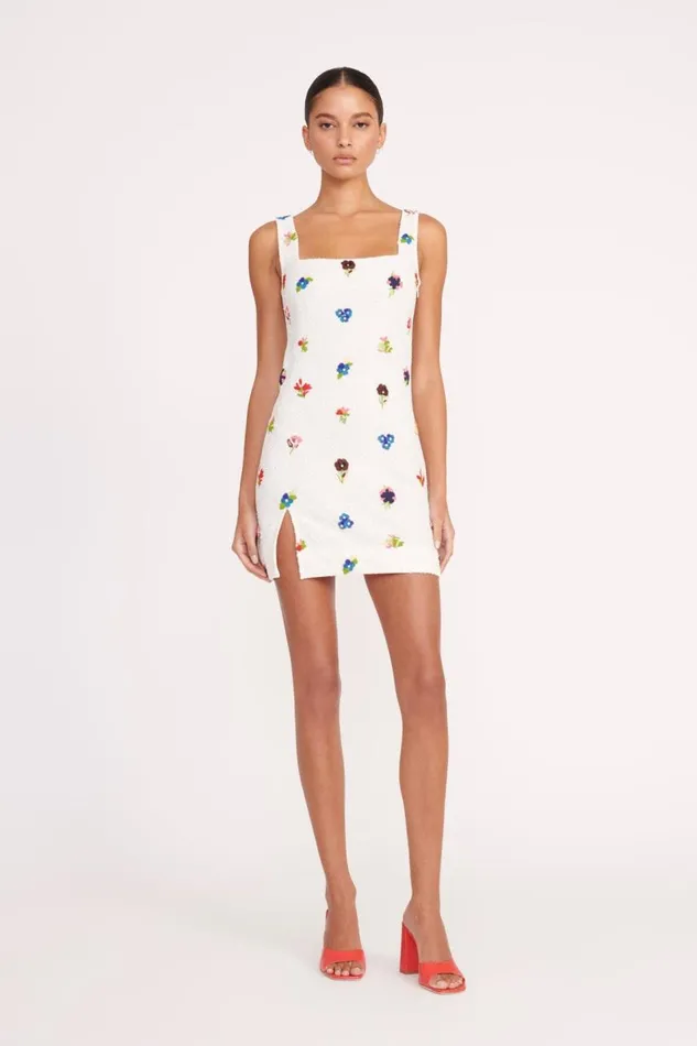 STAUD Bridal Women STAUD LE SABLE DRESS FIRST BLOOM DAY