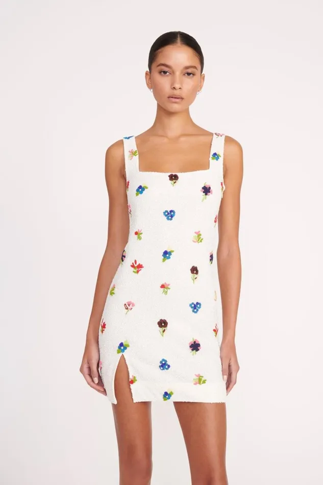 STAUD Bridal Women STAUD LE SABLE DRESS FIRST BLOOM DAY STAUD Bridal Women STAUD LE SABLE DRESS FIRST BLOOM DAY