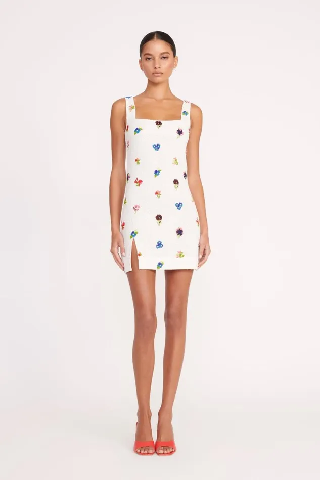 STAUD Bridal Women STAUD LE SABLE DRESS FIRST BLOOM DAY STAUD Bridal Women STAUD LE SABLE DRESS FIRST BLOOM DAY
