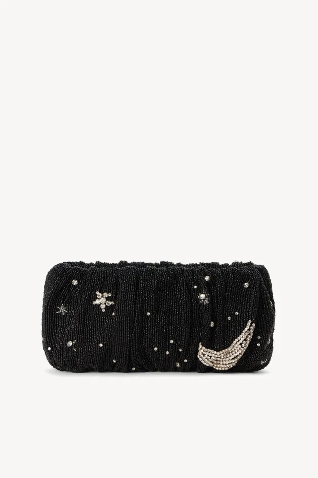 STAUD Clutches Women BEADED BEAN BAG STARRY NIGHT STAUD Clutches Women BEADED BEAN BAG STARRY NIGHT