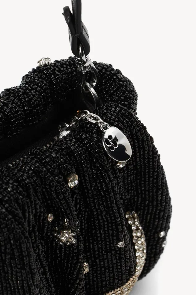 STAUD Clutches Women BEADED BEAN BAG STARRY NIGHT STAUD Clutches Women BEADED BEAN BAG STARRY NIGHT