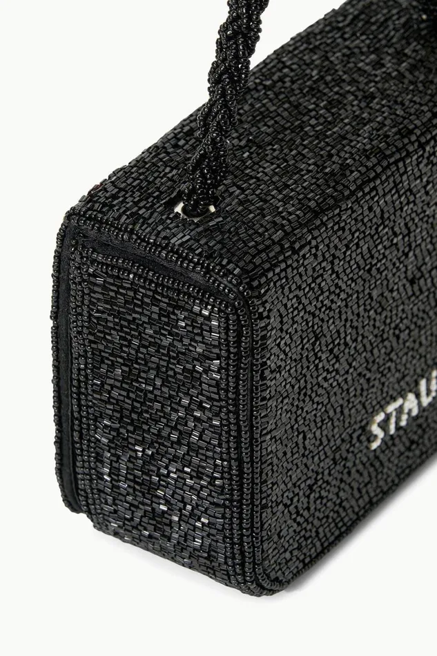 STAUD Clutches Women STAUD CARMEN BEADED BOX BAG BLACK STAUD Clutches Women STAUD CARMEN BEADED BOX BAG BLACK
