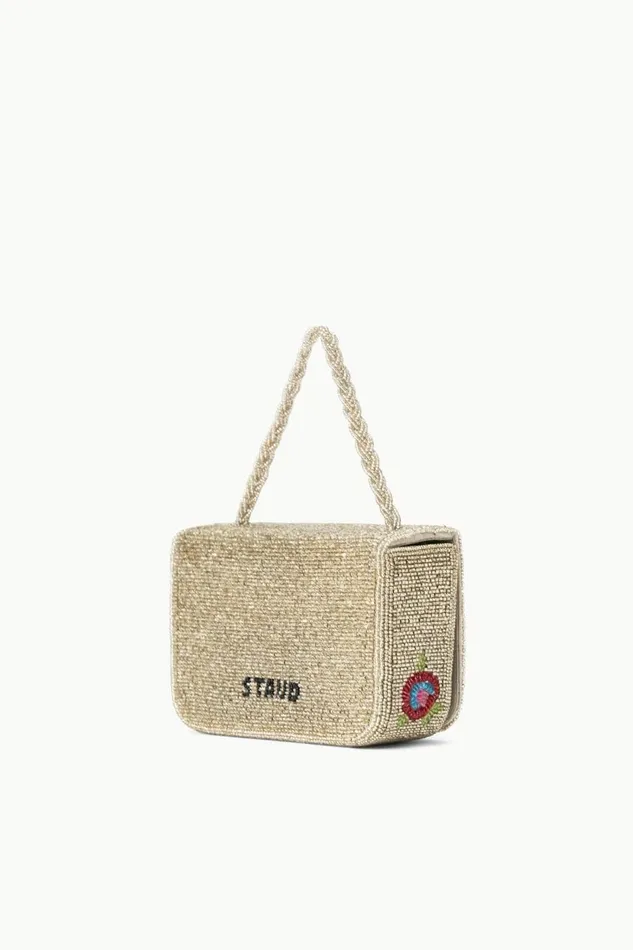 STAUD Clutches Women STAUD CARMEN BEADED BOX BAG DIAMOND ROSE STAUD Clutches Women STAUD CARMEN BEADED BOX BAG DIAMOND ROSE