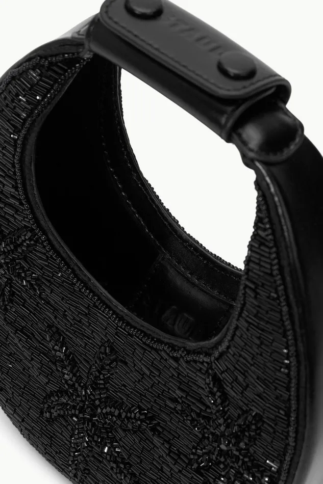 STAUD Crossbody Women STAUD GOODNIGHT MOON BAG BLACK STARFISH STAUD Crossbody Women STAUD GOODNIGHT MOON BAG BLACK STARFISH