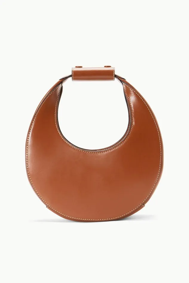 STAUD Custom Handbags Women STAUD CUSTOM MINI MOON BAG TAN STAUD Custom Handbags Women STAUD CUSTOM MINI MOON BAG TAN