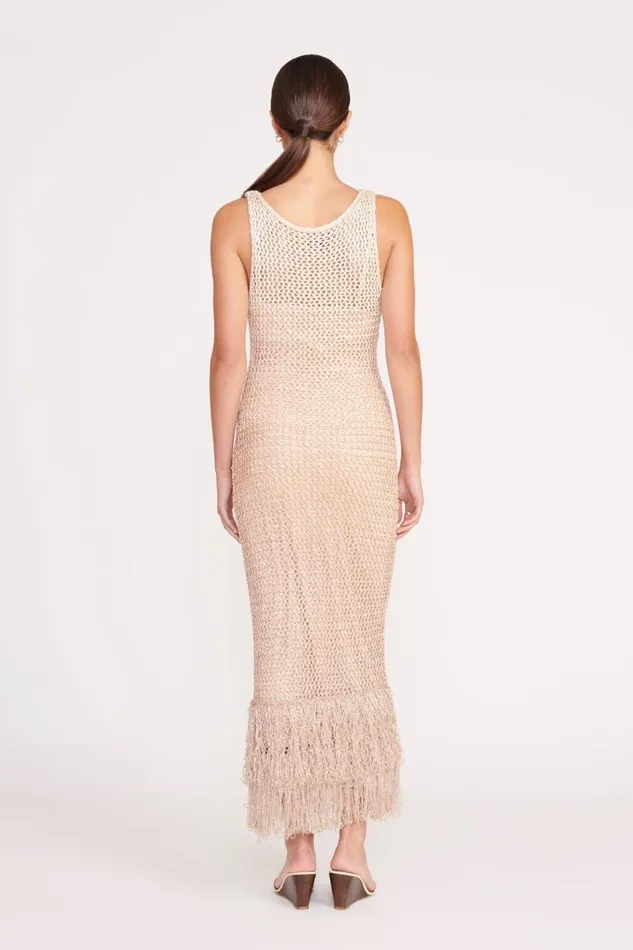 STAUD Dresses Women STAUD CONSTANZA DRESS BEIGE MULTI STAUD Dresses Women STAUD CONSTANZA DRESS BEIGE MULTI