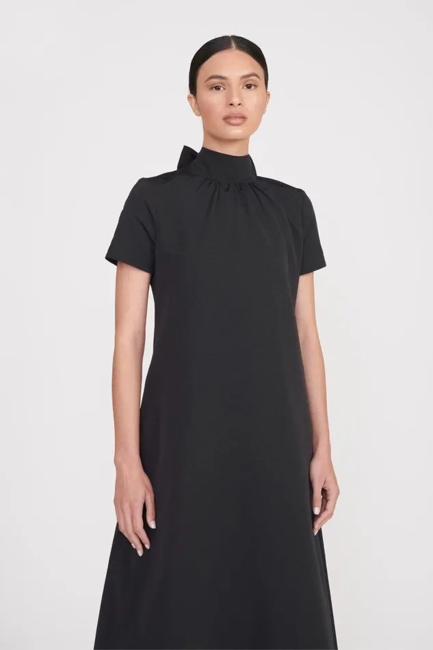 STAUD Dresses Women STAUD ILANA DRESS BLACK STAUD Dresses Women STAUD ILANA DRESS BLACK