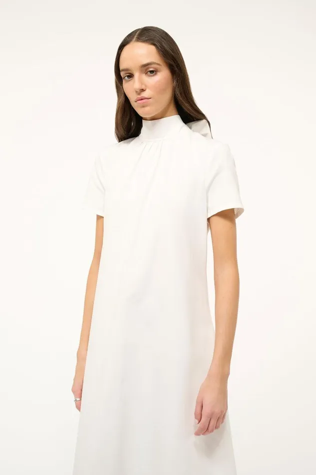 STAUD Dresses Women STAUD ILANA DRESS WHITE STAUD Dresses Women STAUD ILANA DRESS WHITE