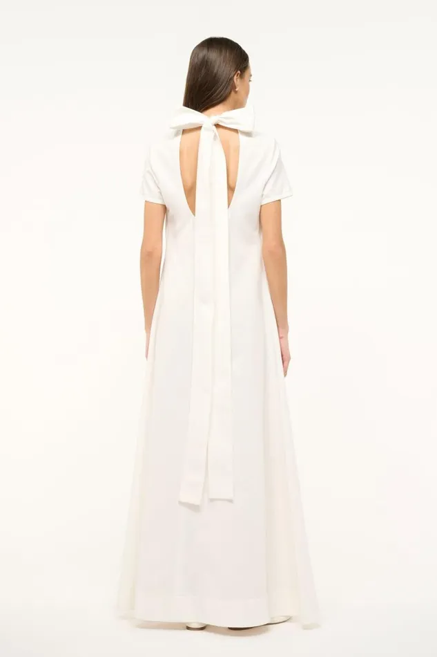 STAUD Dresses Women STAUD ILANA DRESS WHITE STAUD Dresses Women STAUD ILANA DRESS WHITE