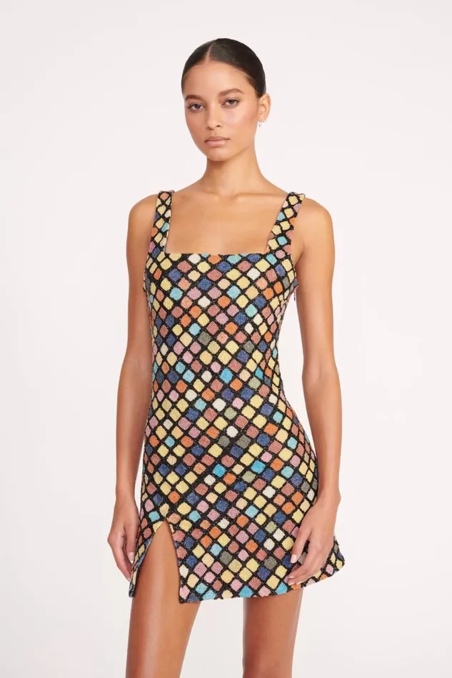 STAUD Dresses Women STAUD LE SABLE DRESS DANCE FLOOR STAUD Dresses Women STAUD LE SABLE DRESS DANCE FLOOR