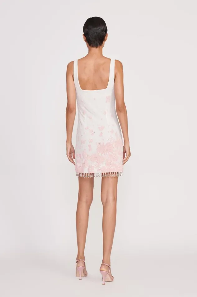 STAUD Dresses Women STAUD LE SABLE DRESS IVORY CHERRY BLOSSOM TOILE STAUD Dresses Women STAUD LE SABLE DRESS IVORY CHERRY BLOSSOM TOILE