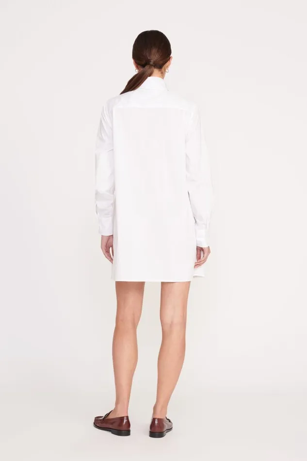 STAUD Dresses Women STAUD MARYN DRESS WHITE STAUD Dresses Women STAUD MARYN DRESS WHITE