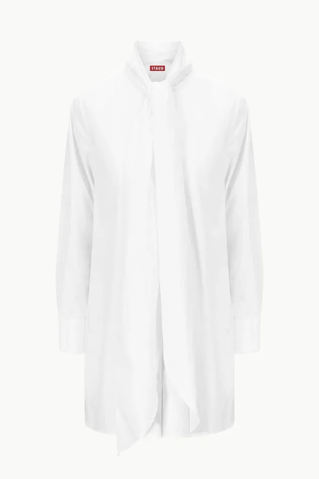 STAUD Dresses Women STAUD MARYN DRESS WHITE STAUD Dresses Women STAUD MARYN DRESS WHITE
