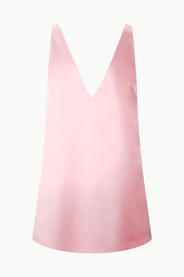 STAUD Dresses Women STAUD MINI TEAGAN DRESS CHERRY BLOSSOM STAUD Dresses Women STAUD MINI TEAGAN DRESS CHERRY BLOSSOM